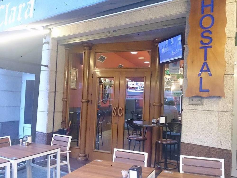 Pension Santa Clara A Coruna Bagian luar foto