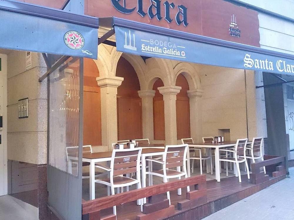 Pension Santa Clara A Coruna Bagian luar foto